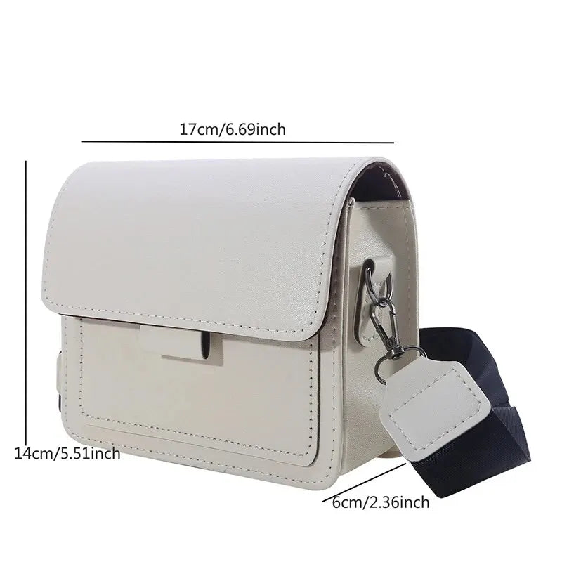 Shop Chic PU Leather Crossbody Handbag - Stylish Women's Shoulder Bag