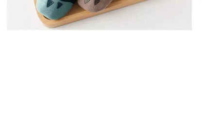 1 Pairs Boys Infant Walking Socken Girls Kids Anti Slip Floor Sock Fashion Solid Color Cotton Newborn Baby Socks