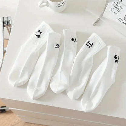 Shop Harajuku Style Kawaii Cartoon Socks for Women