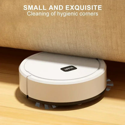 Shop Automatic Mini Robotic Vacuum Cleaner - USB Rechargeable, Wet & Dry, 3-in-1 for Home