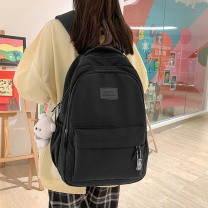 Shop Trendy Waterproof Backpack for Women - High Capacity Laptop & Travel Bag