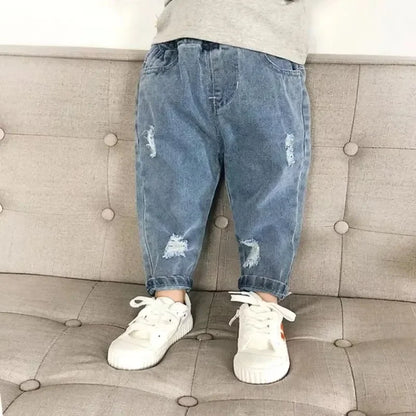 Shop Kids' Ripped Denim Harem Pants - Ages 2-5