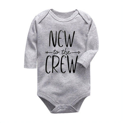 Baby Boys Girls Romper Cotton Long Sleeve Letter Print I Love Mom & Dad Jumpsuit Infant Clothing Newborn Baby Clothes