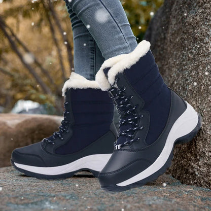 Women’s Non-Slip Thigh-High Winter Boots