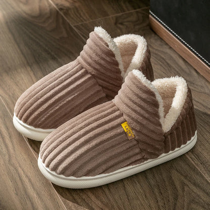 Winter Couple Plush Slippers- Cozy Non-Slip