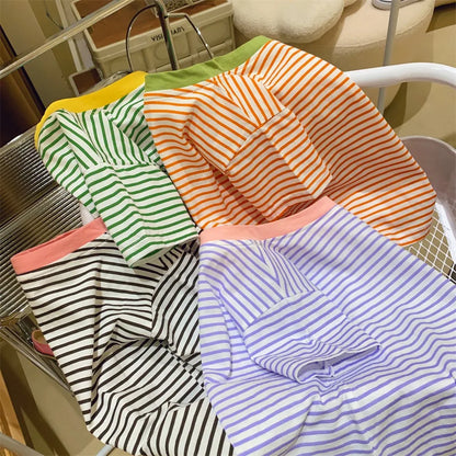 Shop Striped Short-Sleeve T-Shirt for Kids - Lightweight Summer Casual Wear