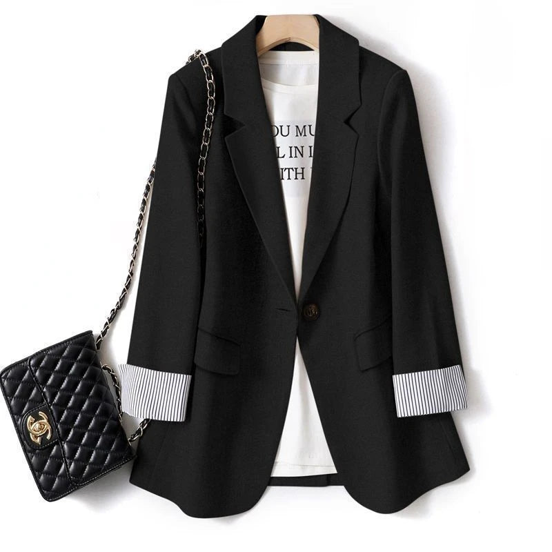 Shop Fashion Business Blazer - Women's Long Sleeve Office Jacket