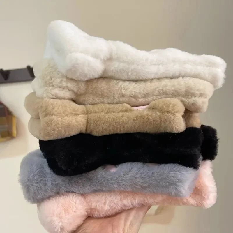 Soft Plush Cat Claw Mittens