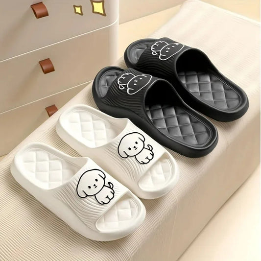 Cute Couple Pillow Slippers -Non-slip Indoor Home with Thick Bottom