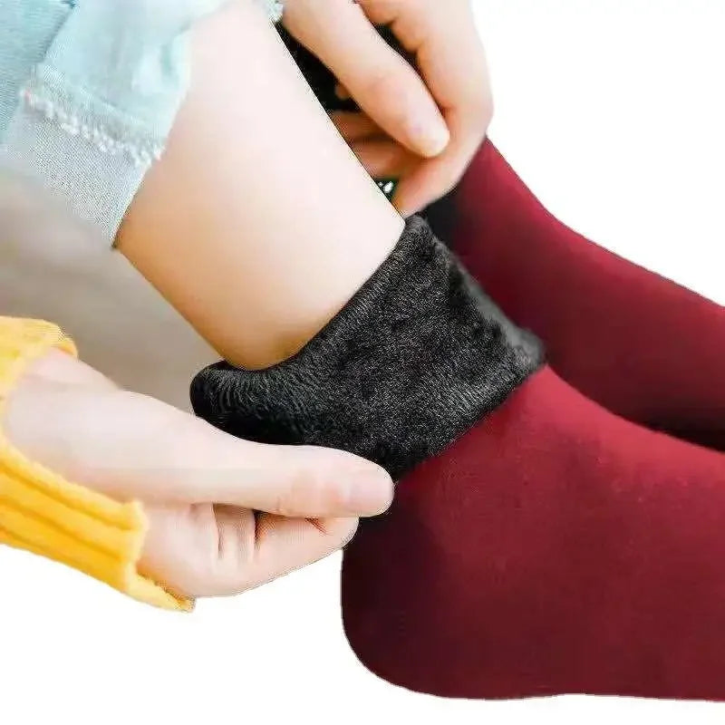 Winter Women’s Plush Thermal Socks - Cozy Winter Warmth