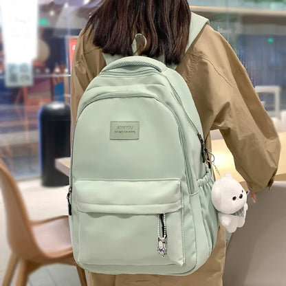 Shop Trendy Waterproof Backpack for Women - High Capacity Laptop & Travel Bag