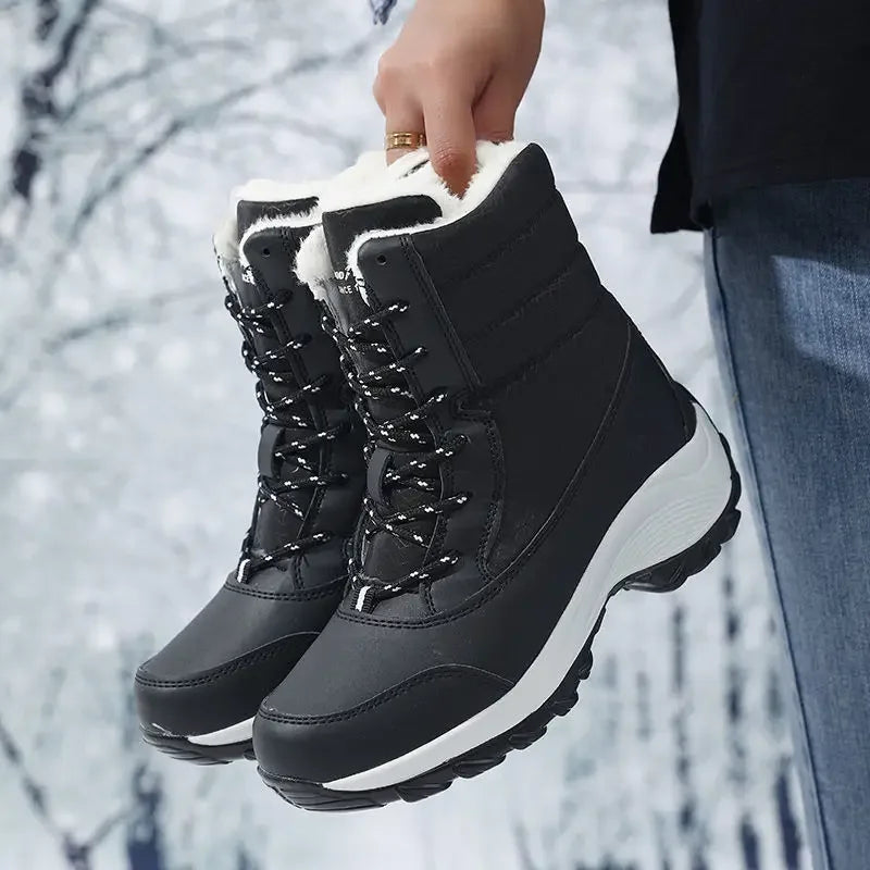 Women’s Non-Slip Thigh-High Winter Boots