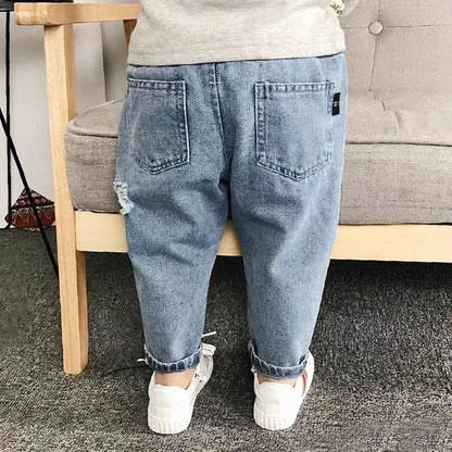 Shop Kids' Ripped Denim Harem Pants - Ages 2-5