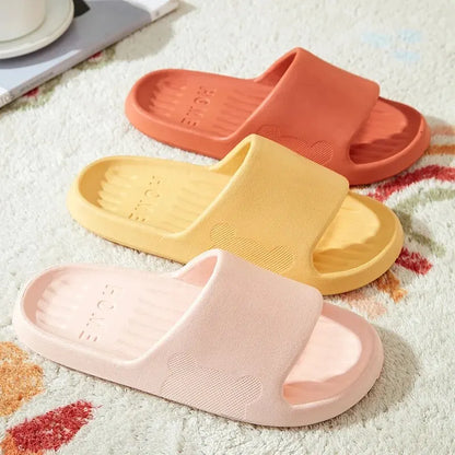 Soft Slippers Couples Home Outdoor Slipper or Shower Shoes