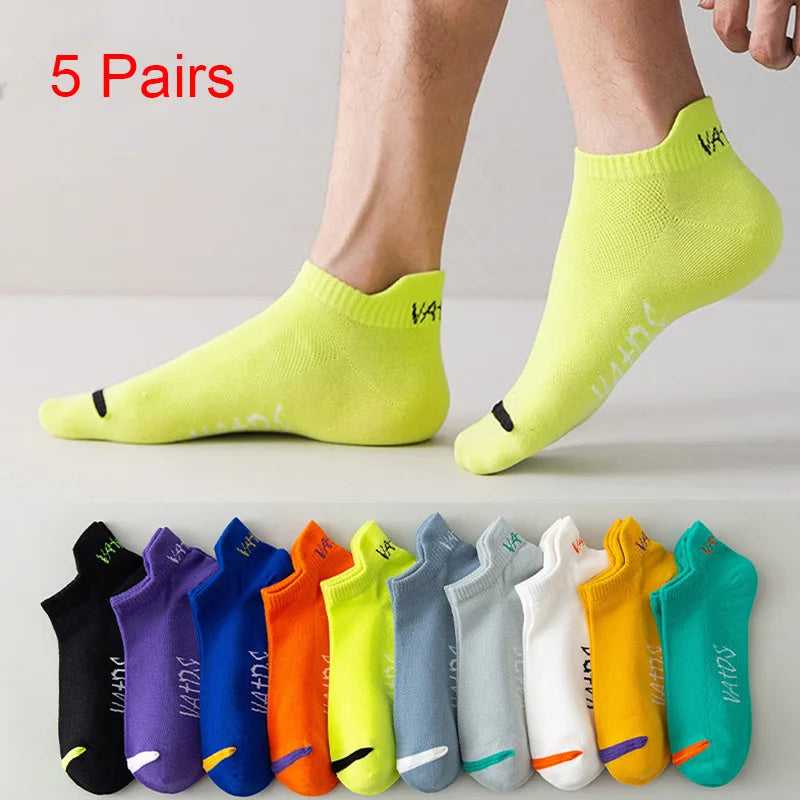 Shop Sporty No-Show Socks - Breathable & Stylish