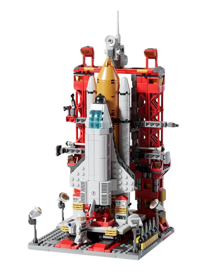 New Boys' Puzzle Assembly Space Shuttle Toy Children's Launch Center Model Rocket Building Blocks