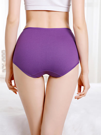 Shop Women's Plus Size Cotton High Waist Briefs - 3 Pack