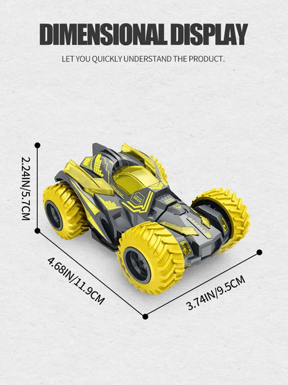 Stunt Spinning Toy Car.Kids Pull Back Car for 3 Year Old Boy Girl and Toddler.Up 360 Upright Rotation Game