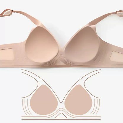 Shop Deep V Seamless Wireless Bra - Sexy, Comfortable, Soft 3/4 Cup Lingerie