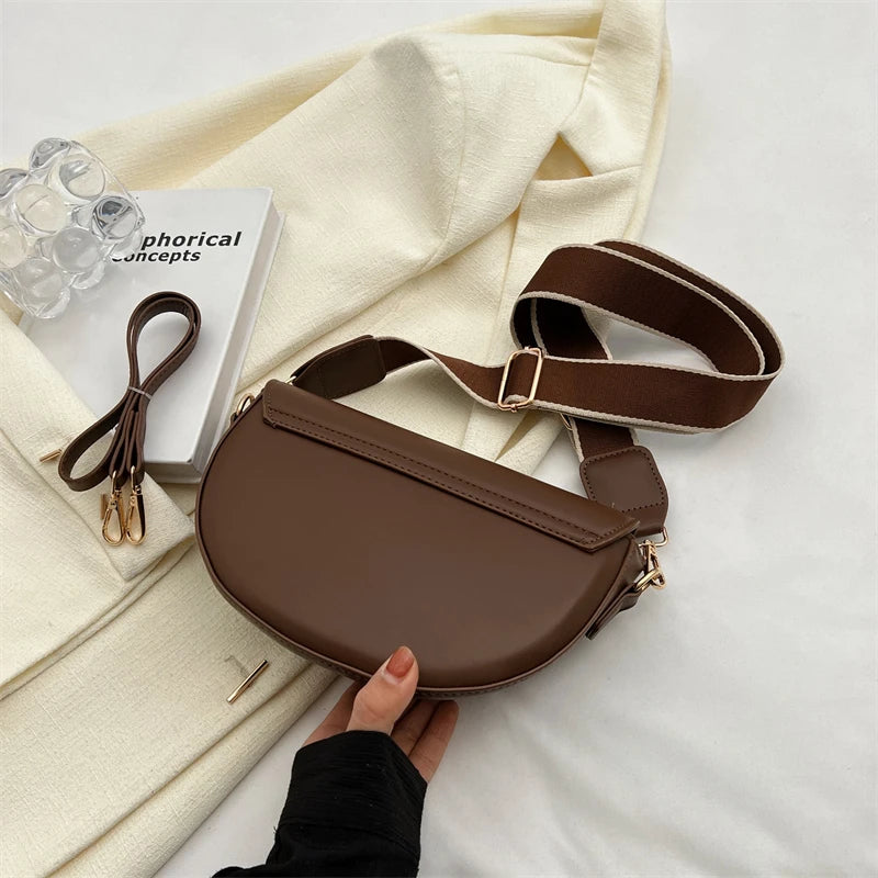 Shop Vintage Leather Saddle Crossbody Bags for Women