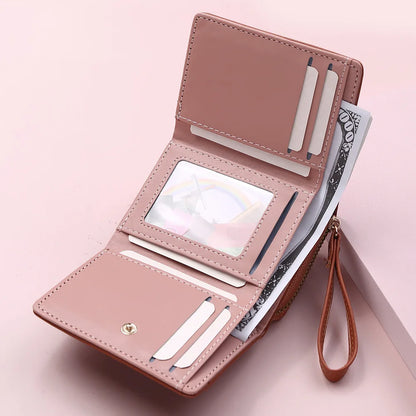 Shop Women's Compact Zipper Wallet - Versatile & Stylish