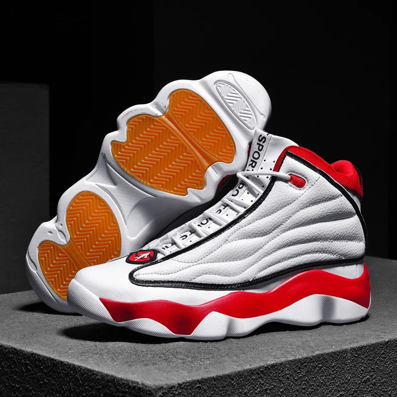 Men's casual outdoor sports classic practical basketball shoes trendy, soft, comfortable, anti-skid and wear-resistant outsole