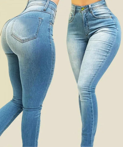 Shop High-Waist Denim Jeans for a Flattering Fit