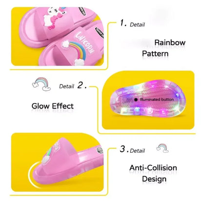 Light-Up Unicorn Slippers