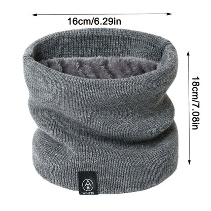 Shop Cozy Knit Snood Scarf - Unisex Winter Warmth