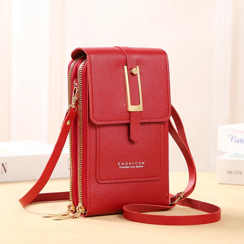 Shop Touchscreen Crossbody Wallets - Soft Leather Handbags for Women