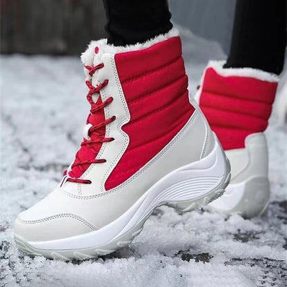 Warm Waterproof Platform Winter Snow Boots