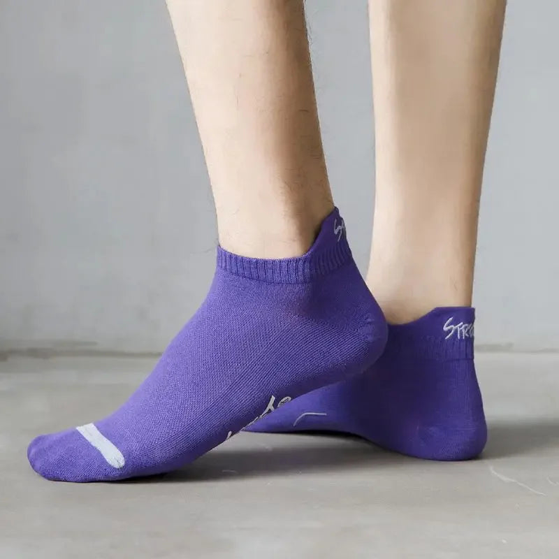 Shop Sporty No-Show Socks - Breathable & Stylish