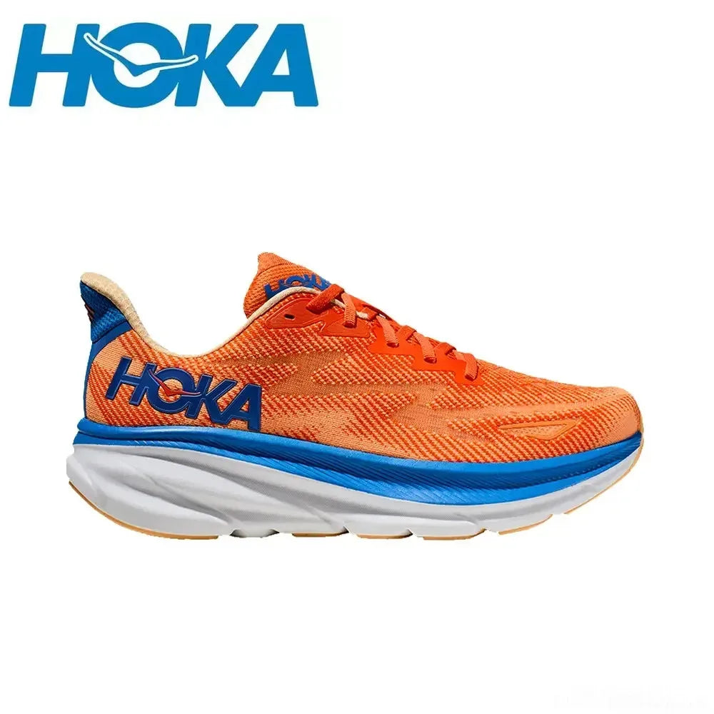 HOKA Clifton 9 Lightweight Cushion Running Shoes – Breathable & Road-Ready