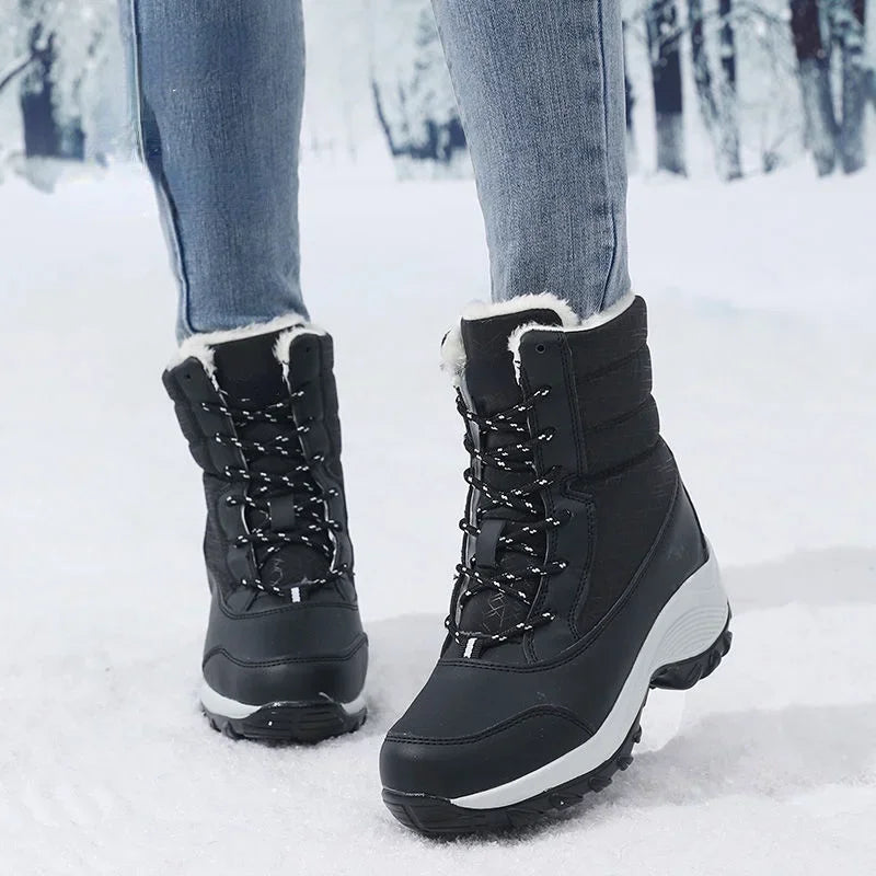 Women’s Non-Slip Thigh-High Winter Boots