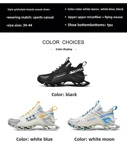 Casual Fashion Breathable Plus Size Running Shoes Men Women Unisex New 2024 Model Sports Footwear Direct From Manufacturer