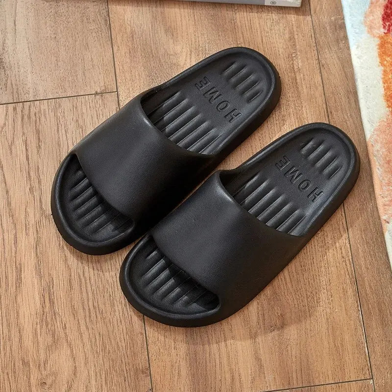 Soft Slippers Couples Home Outdoor Slipper or Shower Shoes