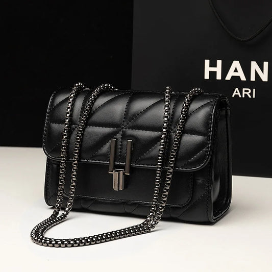 Shop Chic Chain Crossbody Bag - Versatile Shoulder & Diagonal Style for Women