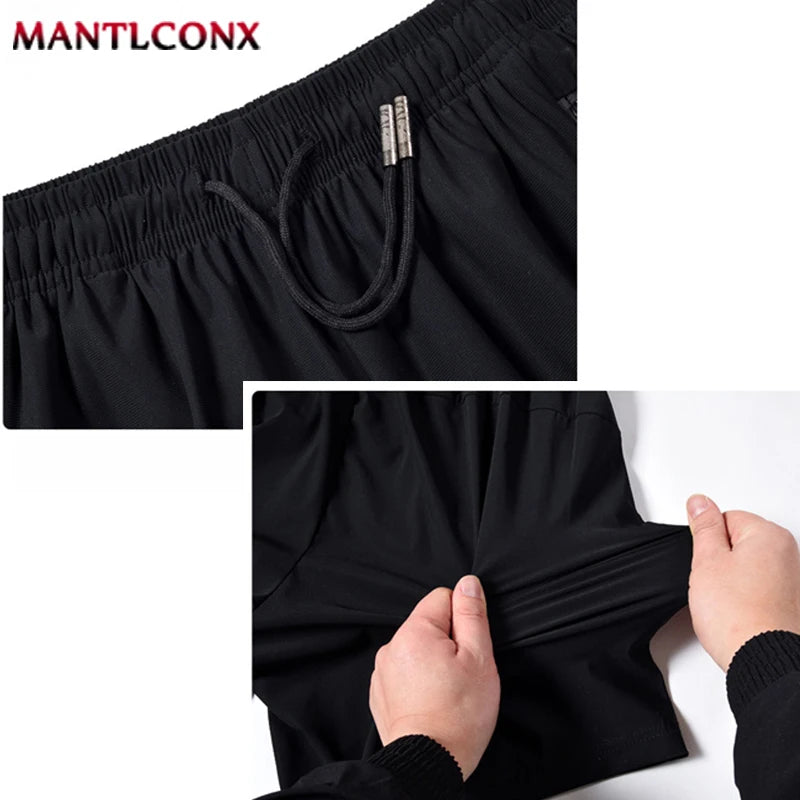 Solid Men's Beach Shorts Sports Short Pants Jogging Running Quick Dry Board Shorts Men Summer Thin Zipper Pockets Loose Bottom