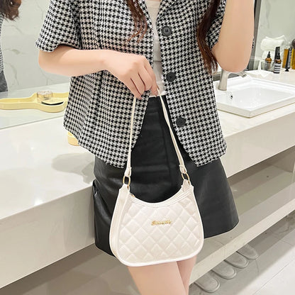 Shop Women's Retro Faux Leather Crossbody Handbag