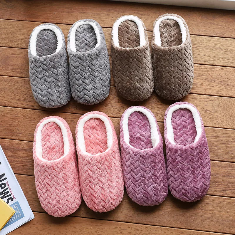 Unisex Fluffy Home Anti Slip Home Slippers