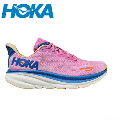 HOKA Clifton 9 Lightweight Cushion Running Shoes – Breathable & Road-Ready