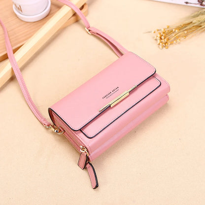 Shop Chic PU Leather Women's Multifunctional Handbags - Large Capacity Shoulder & Crossbody Bags