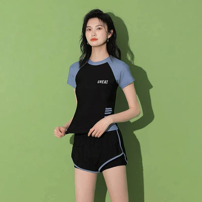 Women's Sporty Two-Piece Swimwear