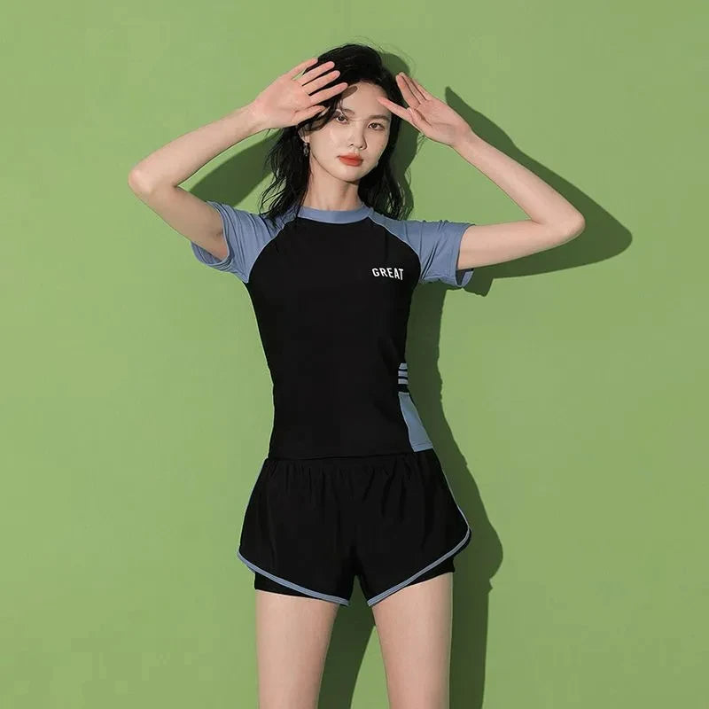 Women's Sporty Two-Piece Swimwear