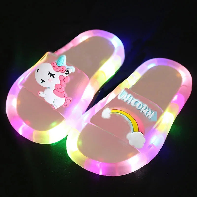 Light-Up Unicorn Slippers