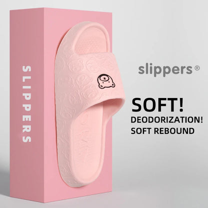 Non-slip Slippers Female Outer Wear - Bathroom Indoor Home Sandals