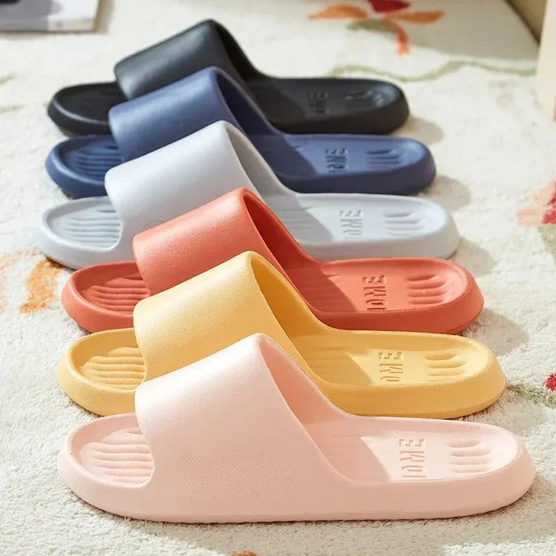 Soft Slippers Couples Home Outdoor Slipper or Shower Shoes