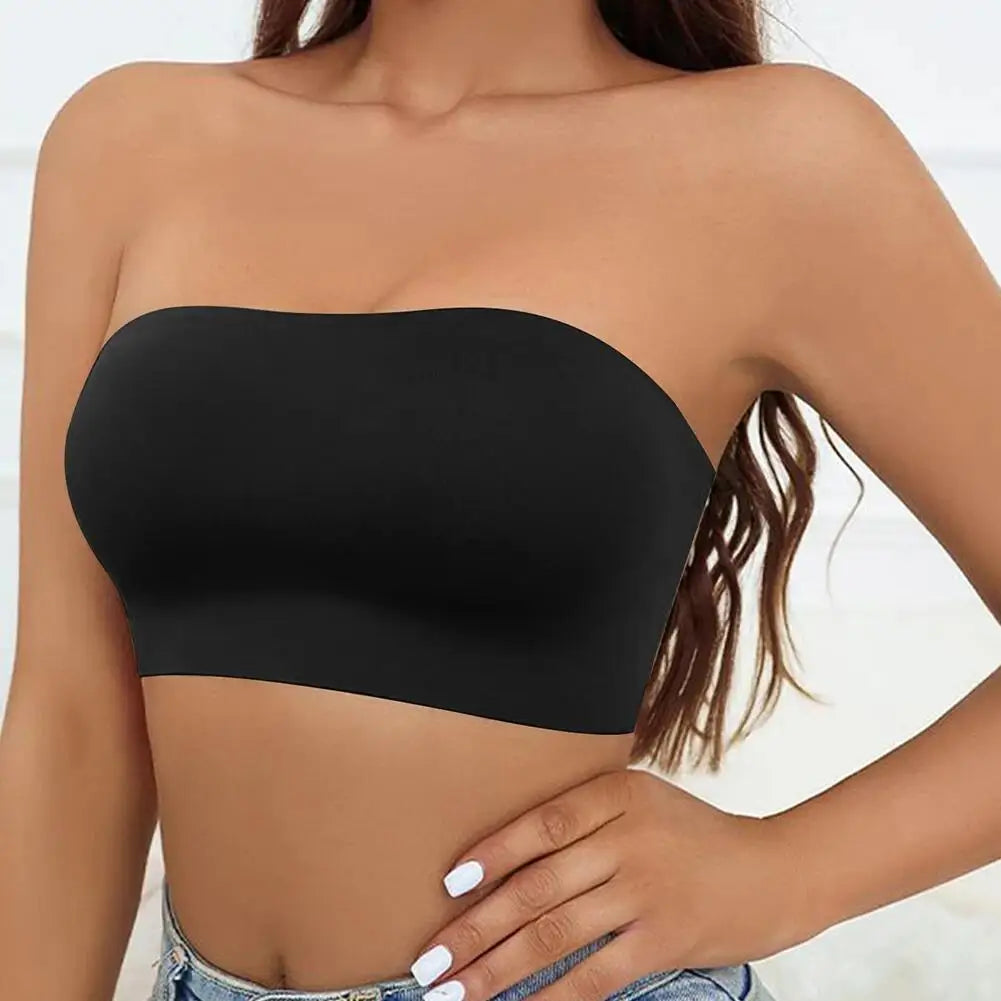 Shop Seamless Strapless Tube Top Bra - Ultra Thin, Non-Slip Lingerie