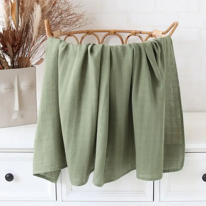 Bamboo Swaddle Blanket Baby Blankets Newborn Muslin Blanket Organic Cotton Soft New Born Wrap 5 Petal Flower for Spring