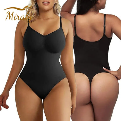 Shop High Elastic Women's Tummy Control Bodysuit - Seamless Sculpting Thong Shapewear